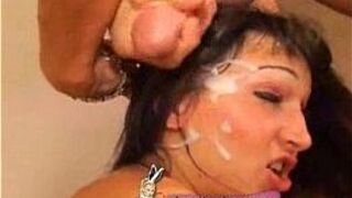 Blowjob PORN She gets some hair gel - porn video