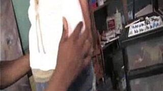 Two Brunette Girls Share Big Black Cock - porn video