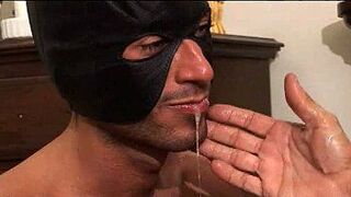 Straight guy eats cum - porn video