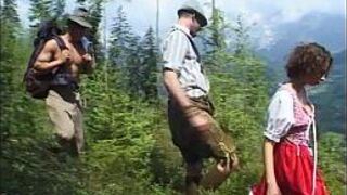 Mountain fuck fest in the wood - porn video