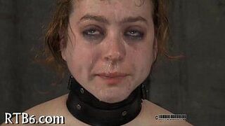Gal receives senseless caning - porn video