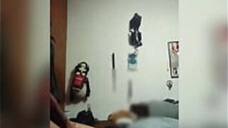 My stepmother is naked and I put her in four and I give her very hard - porn video