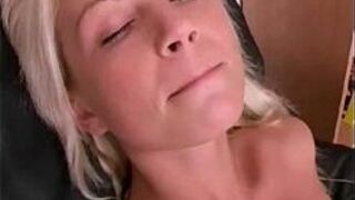 My Blonde Girlfriend - porn video