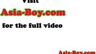 Ethnic asian twink tasting jizz - porn video