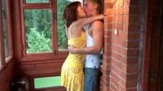 Daria and Garik Hot couple outdoor - porn video