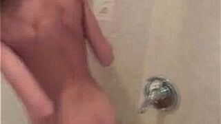 TeenStripsInTheShower - porn video