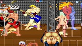 Terry fucks Mary KOF MUGEN - porn video