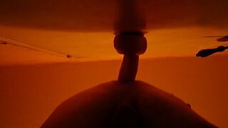 Deep in my ass in the closet - porn video