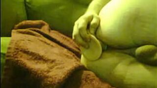 sissy boi gets a dildo hard in the boihole - porn video